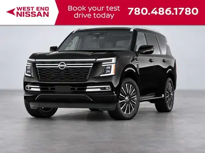 Black 2027 Nissan Armada SUV / Crossover Four-Wheel Drive Automatic