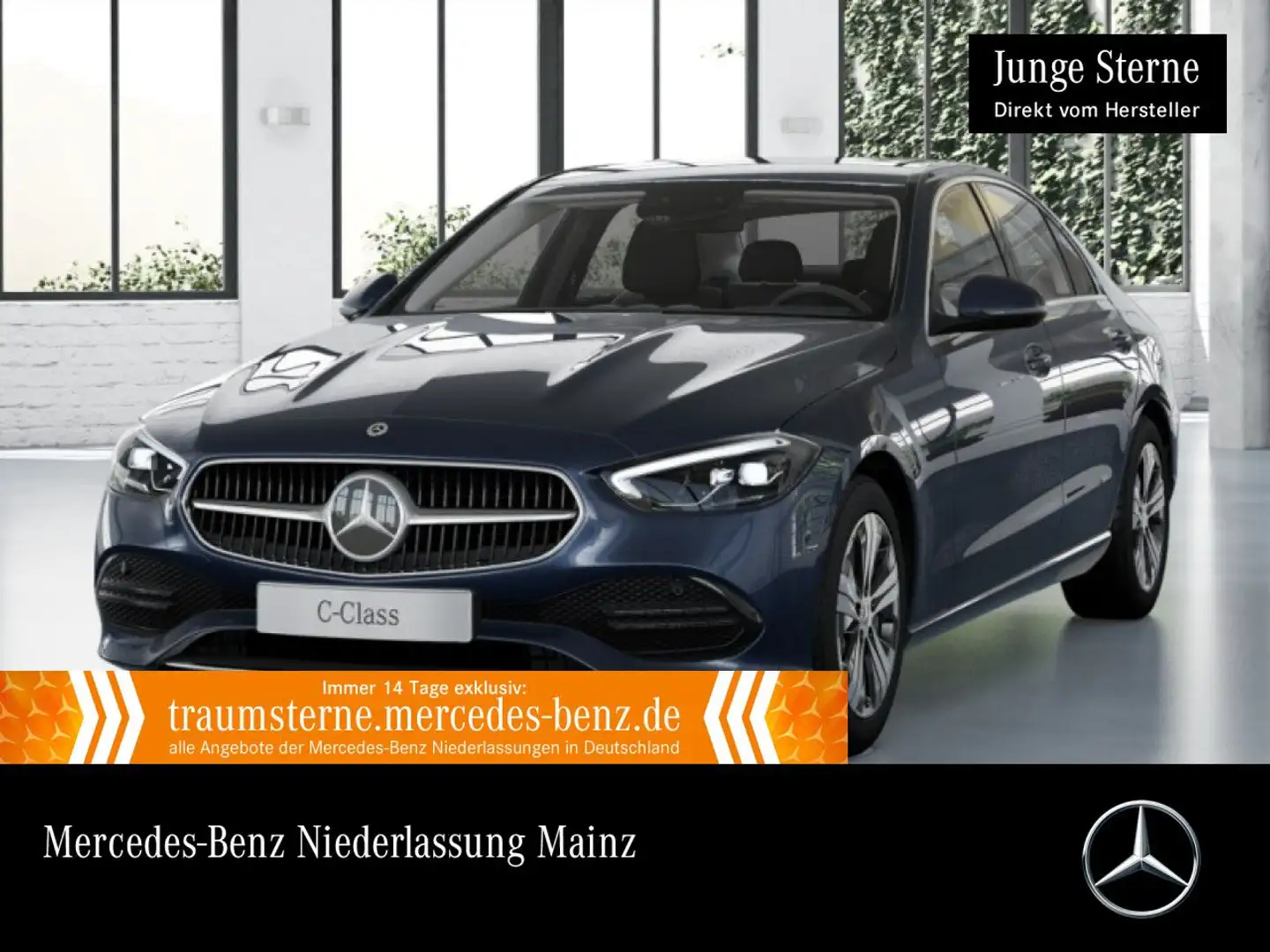Mercedes-Benz C 300 e AVANTG+LED+KAMERA+KEYLESS+9G Blau - 1