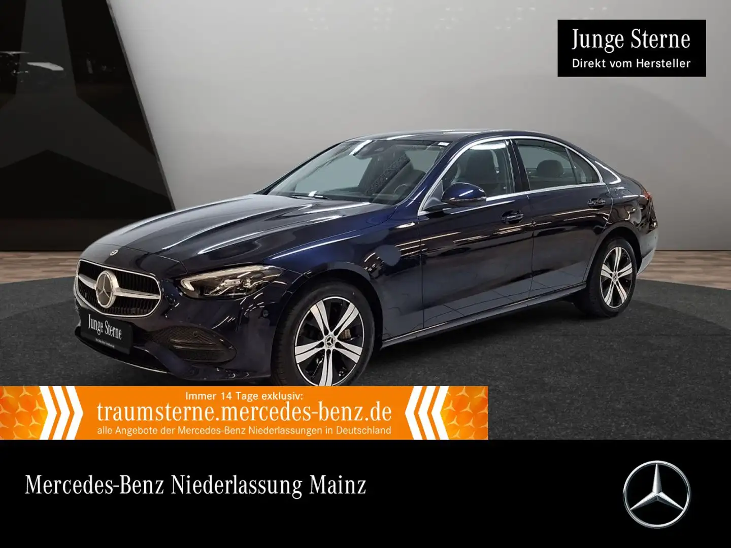 Mercedes-Benz C 300 e AVANTG+LED+KAMERA+KEYLESS+9G Blau - 1
