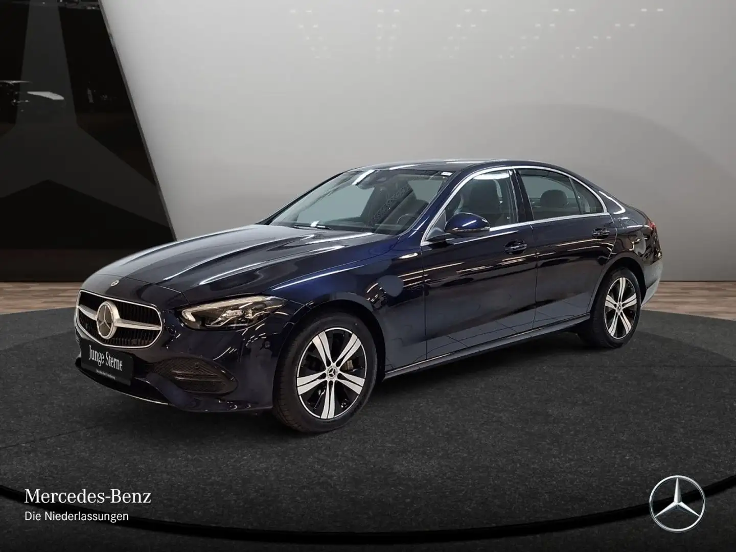 Mercedes-Benz C 300 e AVANTG+LED+KAMERA+KEYLESS+9G Blau - 2