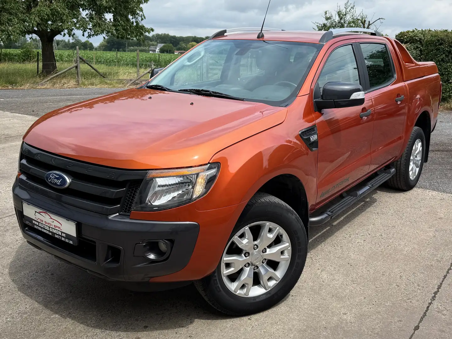 Ford Ranger 3.2 TDCi Wildtrak, Utilitaire, Navi, Cuir Orange - 1