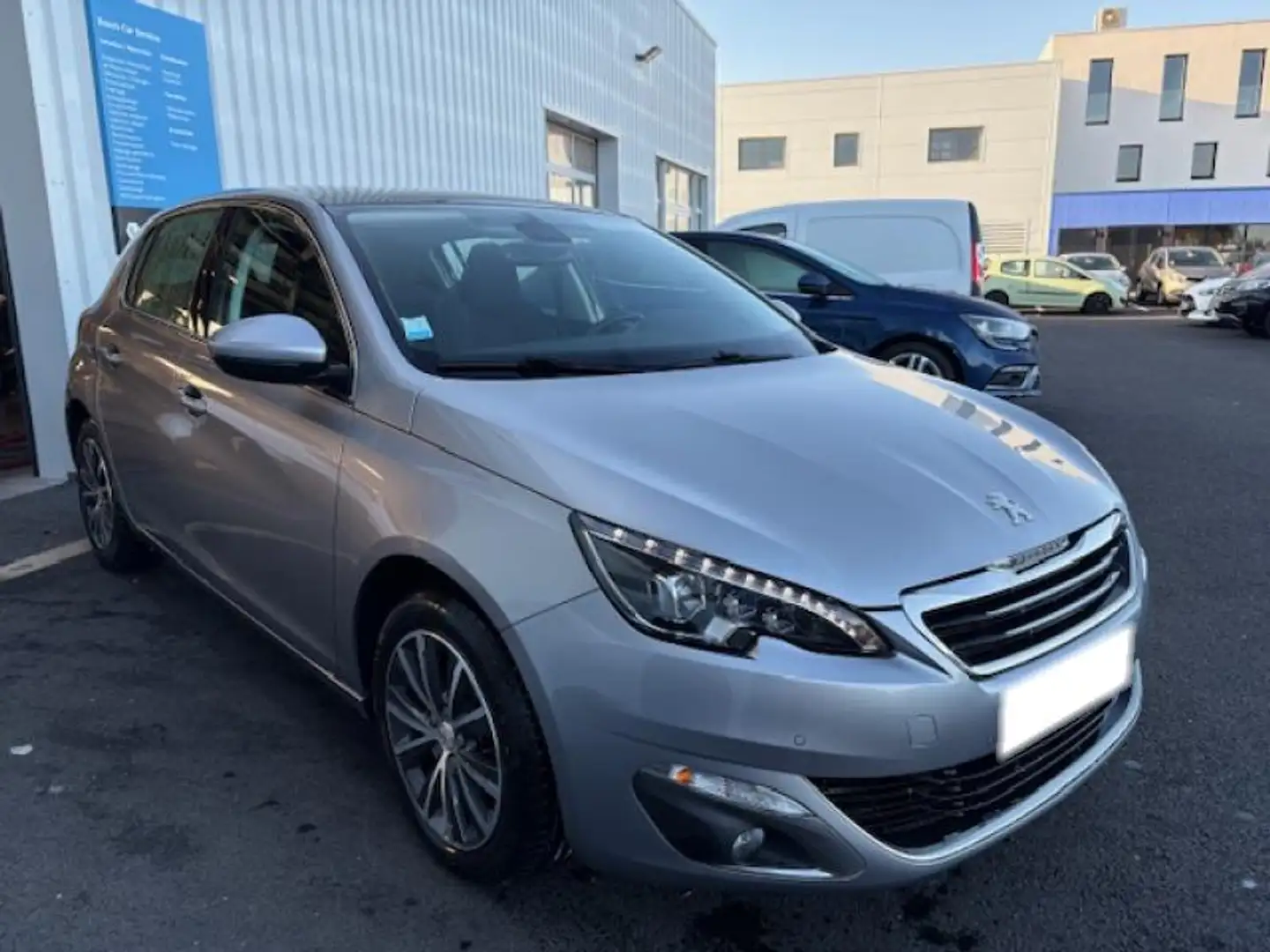 Peugeot 308 1.6 BlueHDi 120ch Allure S\u0026S 5p Gris - 2