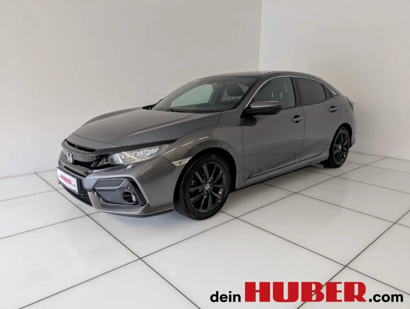 Honda Civic 1,0 CVT 5D Ele Grau - 1