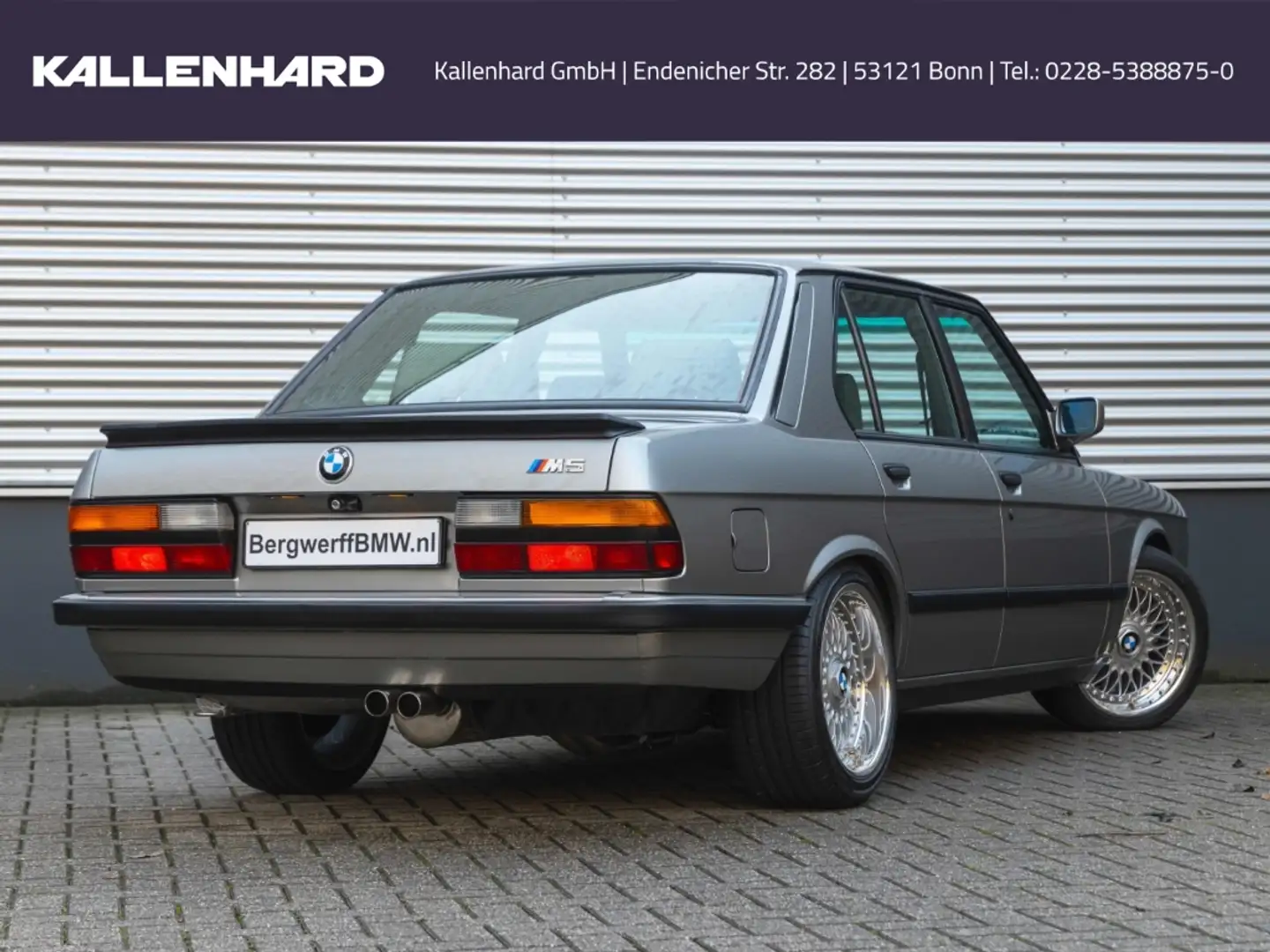 BMW M5 -E28-Voll-Restauration Plateado - 2