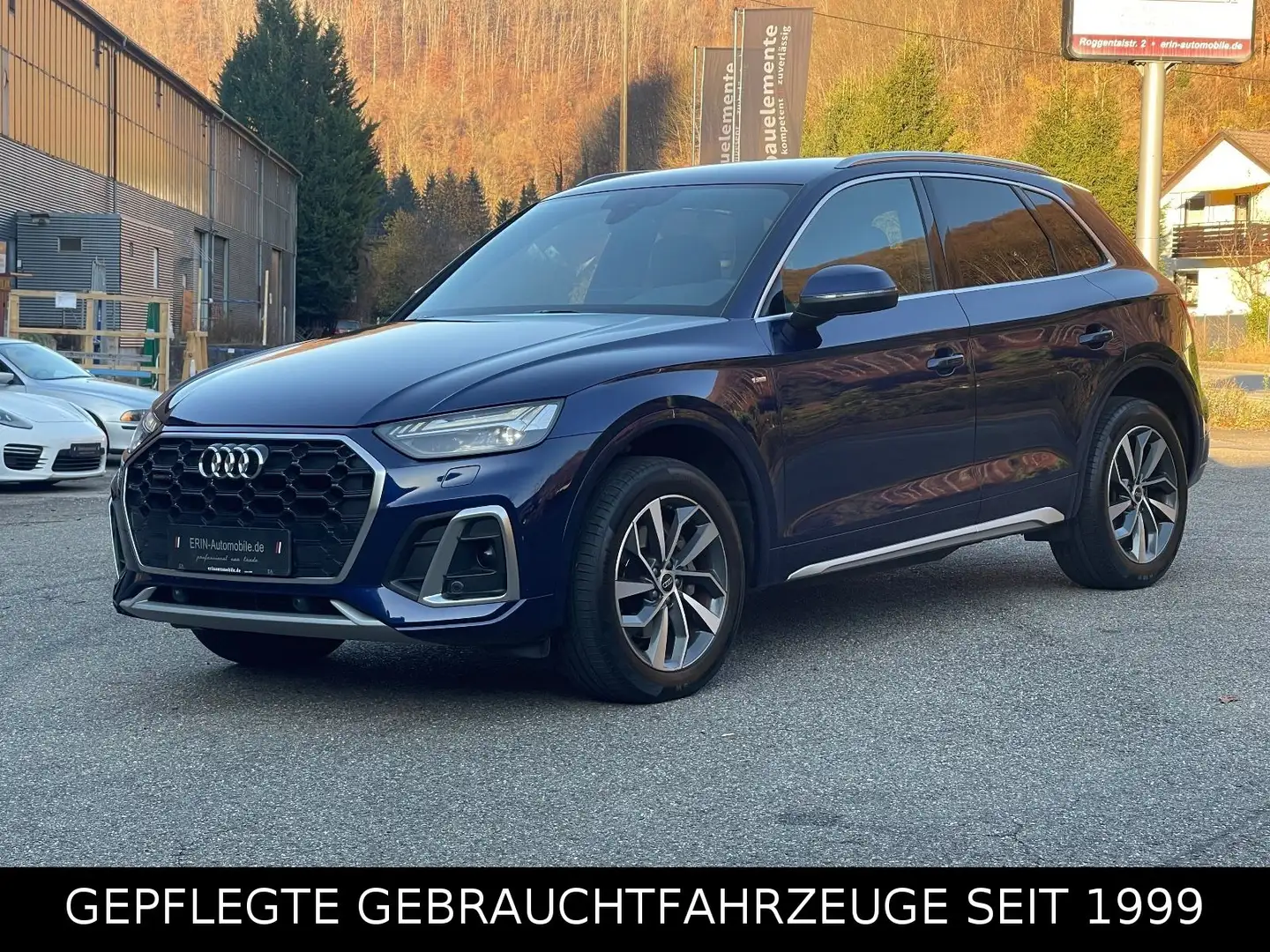 Audi Q5 40 TFSI quattro S LINE*KEYL.*VIRTUAL*ACC*1HA* Blau - 2