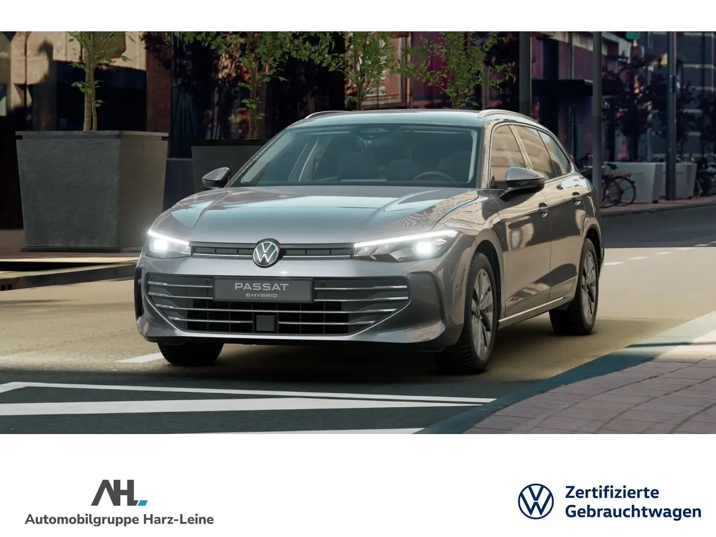 Volkswagen Passat Variant BUSINESS e-HYBRID DSG+AHK+ALU 17''+RÜCKFAHRKAMERA+ Grau - 2