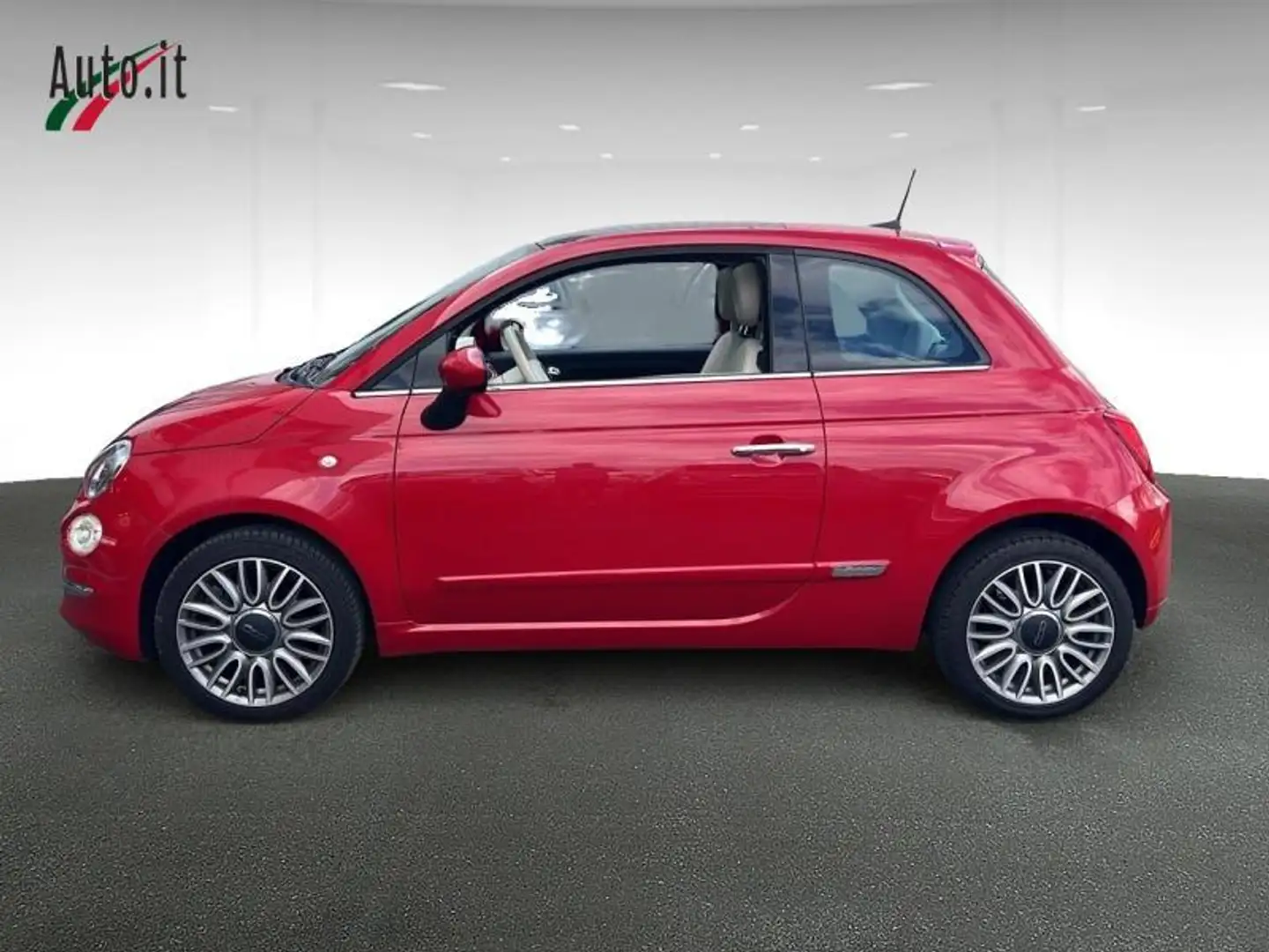 Fiat 500 Lounge   toit pano Rot - 2