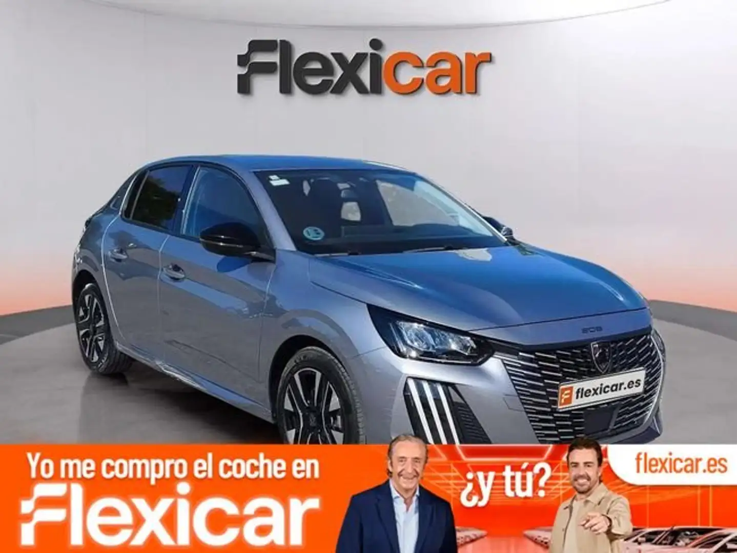 Peugeot 208 Allure Gasolina 100 S&S 6 Vel. MAN Gris - 1