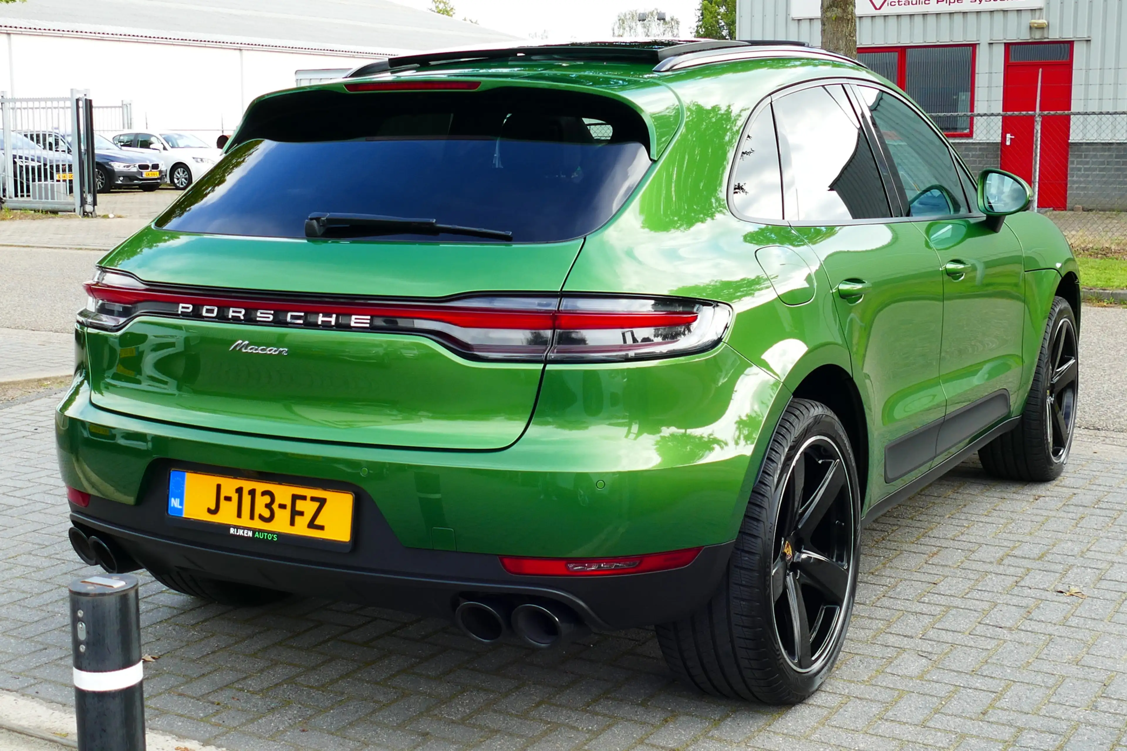 Porsche Macan 2.0 Face Lift 11-2018. Panodak, Luchtvering, 360 C — photo 9