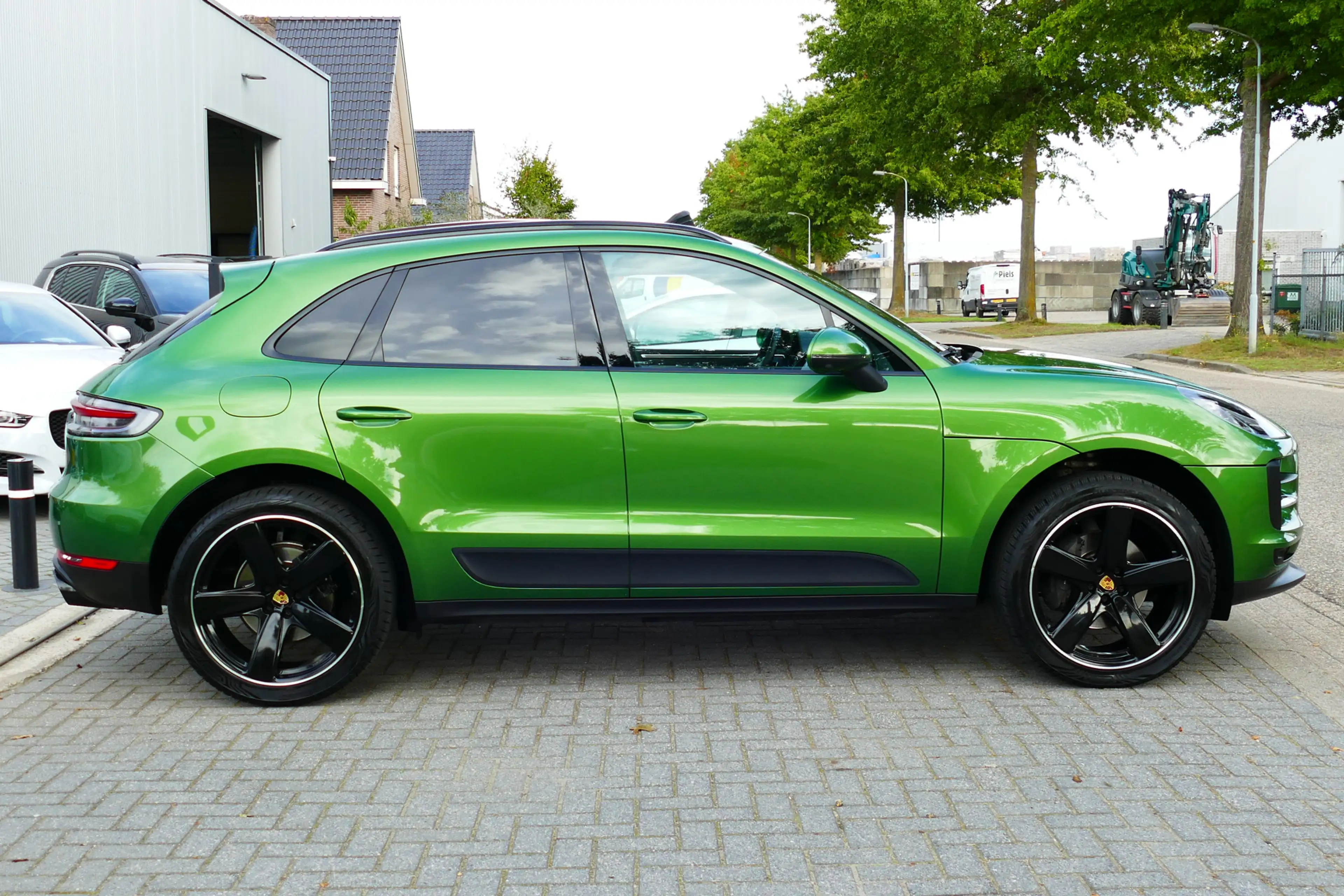 Porsche Macan 2.0 Face Lift 11-2018. Panodak, Luchtvering, 360 C — photo 12