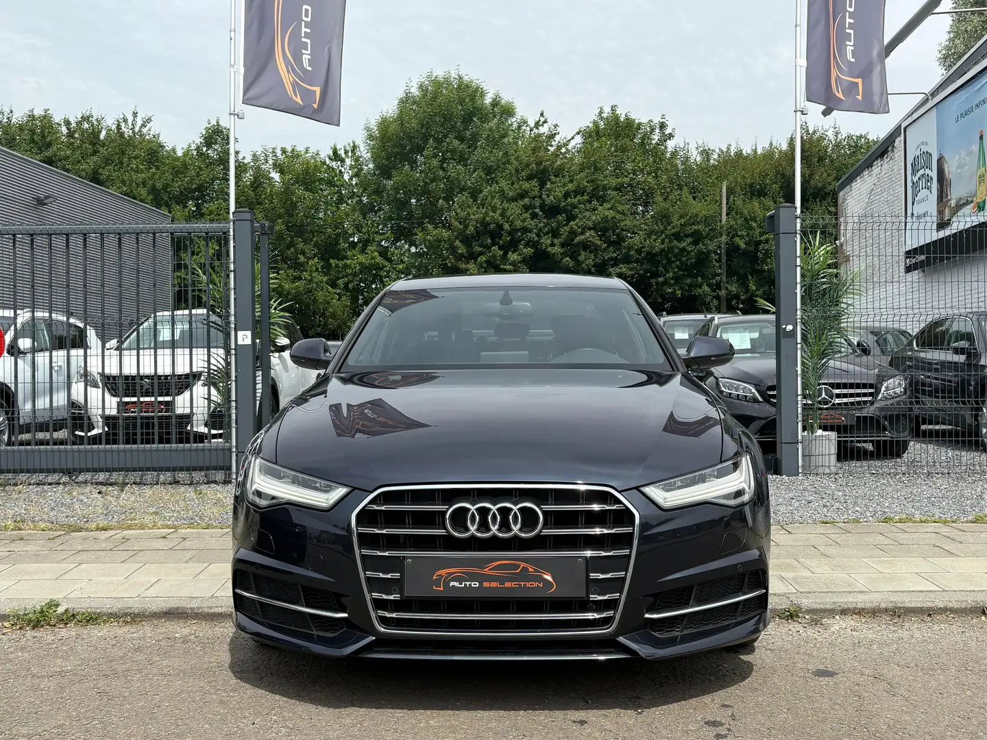 Audi A6 2.0 TDi S tronic-S LINE-LED MATRIX-EURO6-CUIR Blauw - 2