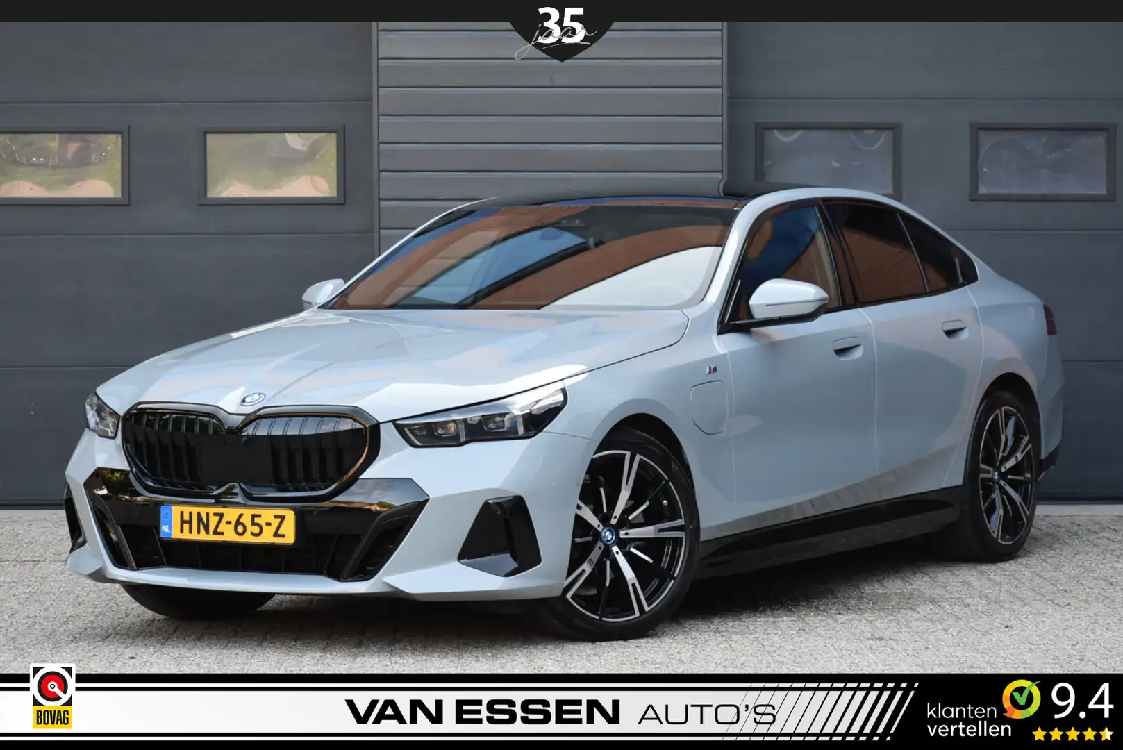 BMW 530 5-serie 530e M Sport Edition Panorama Dak 360-Came Gris - 1