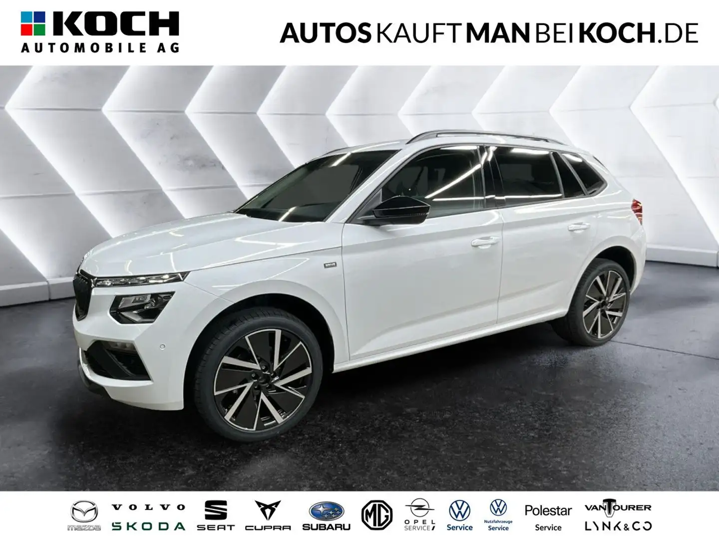 Skoda Kamiq 1.0 TSI DSG DRIVE BLACK NAVI KAMERA ACC LED Weiß - 1