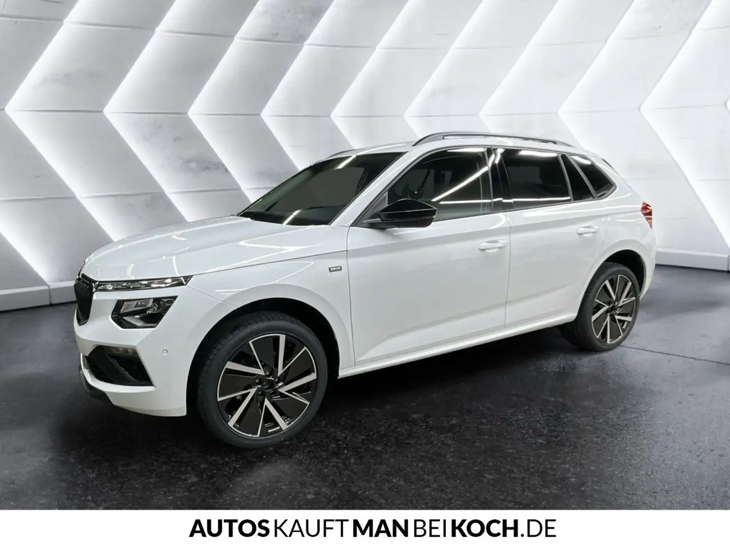 Skoda Kamiq 1.0 TSI DSG DRIVE BLACK NAVI KAMERA ACC LED Weiß - 2