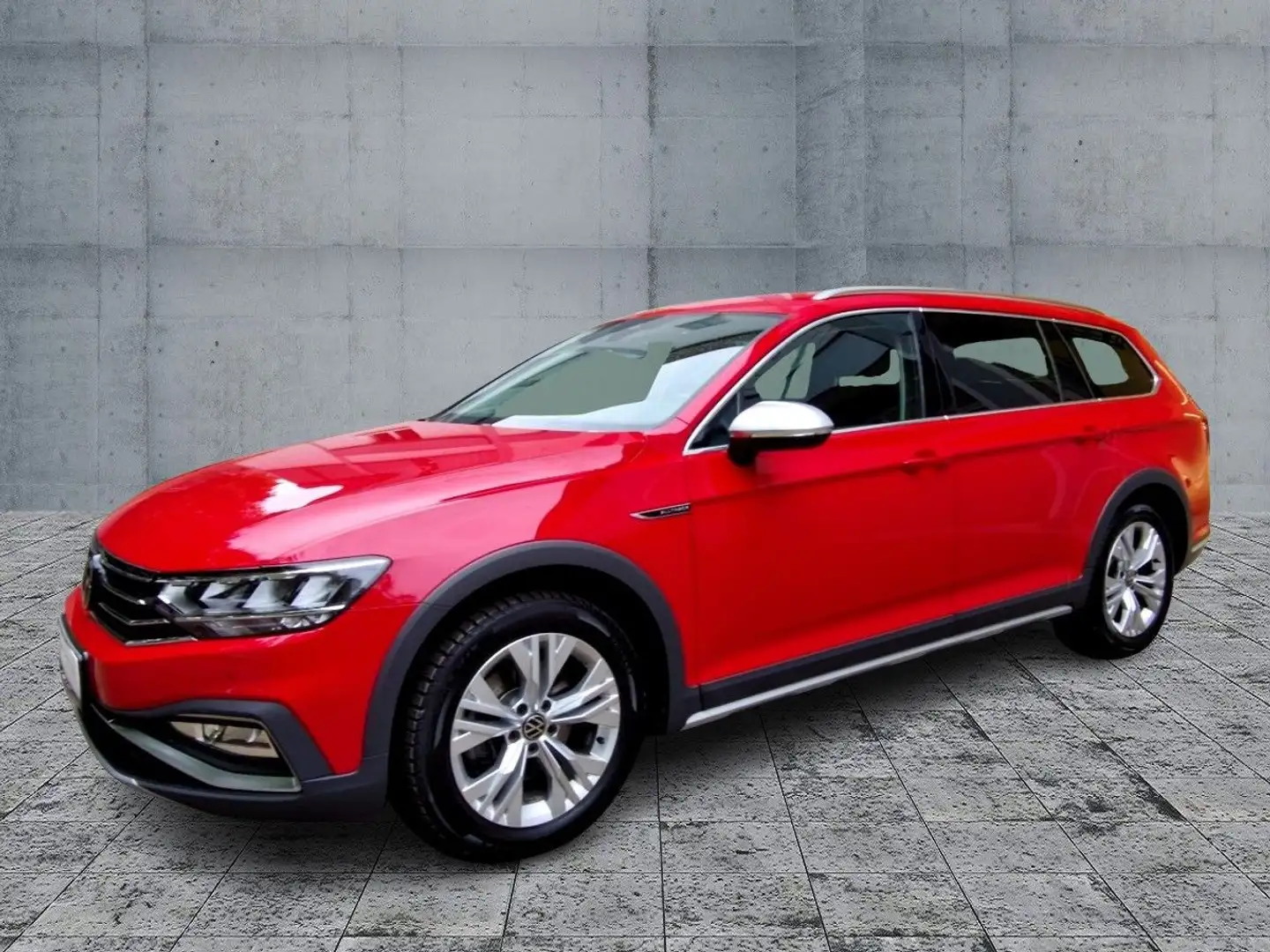 Volkswagen Passat Alltrack 2.0 TDI DSG 4M LED+NAV+SHZ+RFK Rot - 2