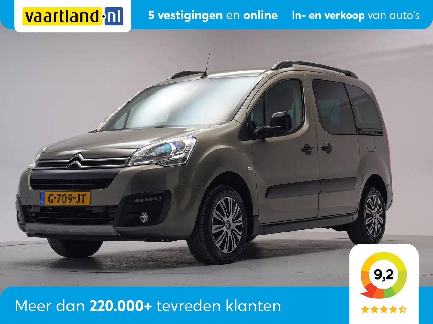 Citroen Berlingo 1.2 PureTech XTR [ Navi Trekhaak Clima ] Groen - 1