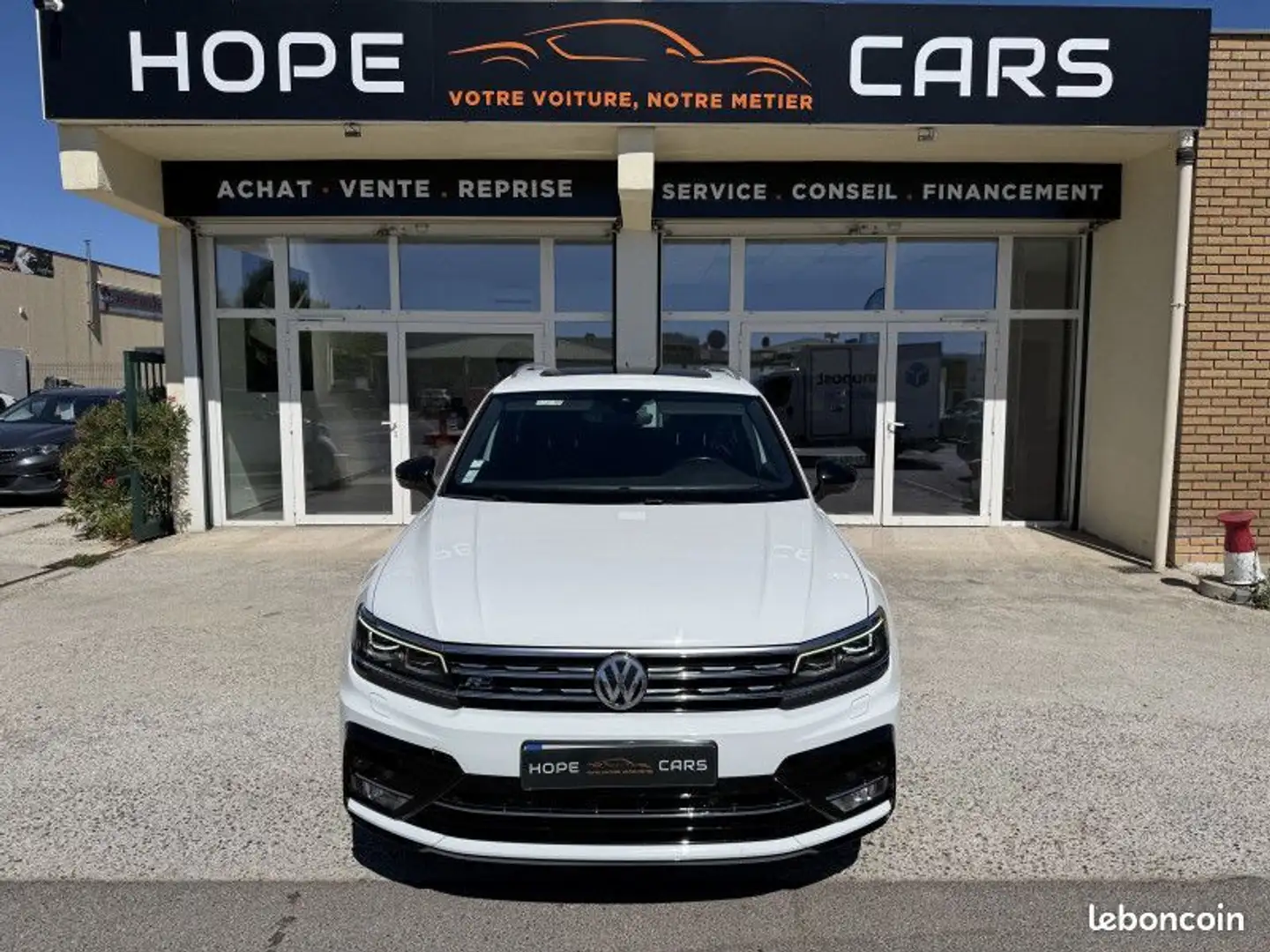 Volkswagen Tiguan 2.0 TDI 190CH CARAT 4MOTION DSG7 Weiß - 2