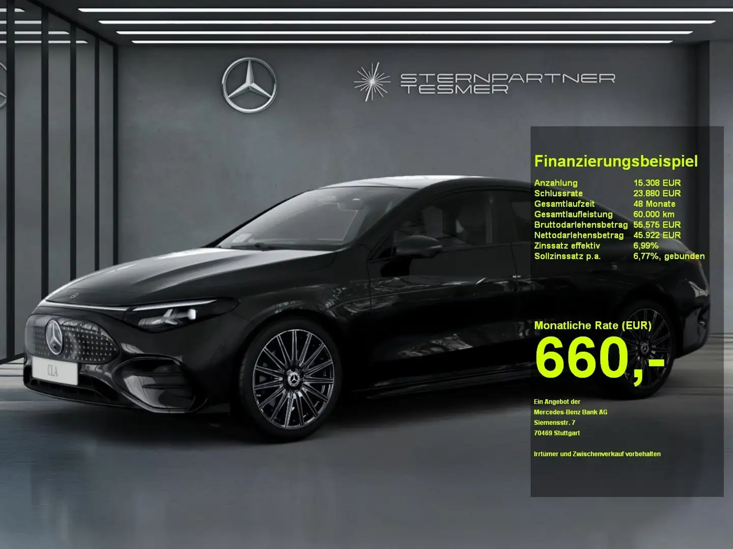 Mercedes-Benz CLA 250 + EQ AMG+NightP+HUD+360°+Burmester+MultiB Schwarz - 1