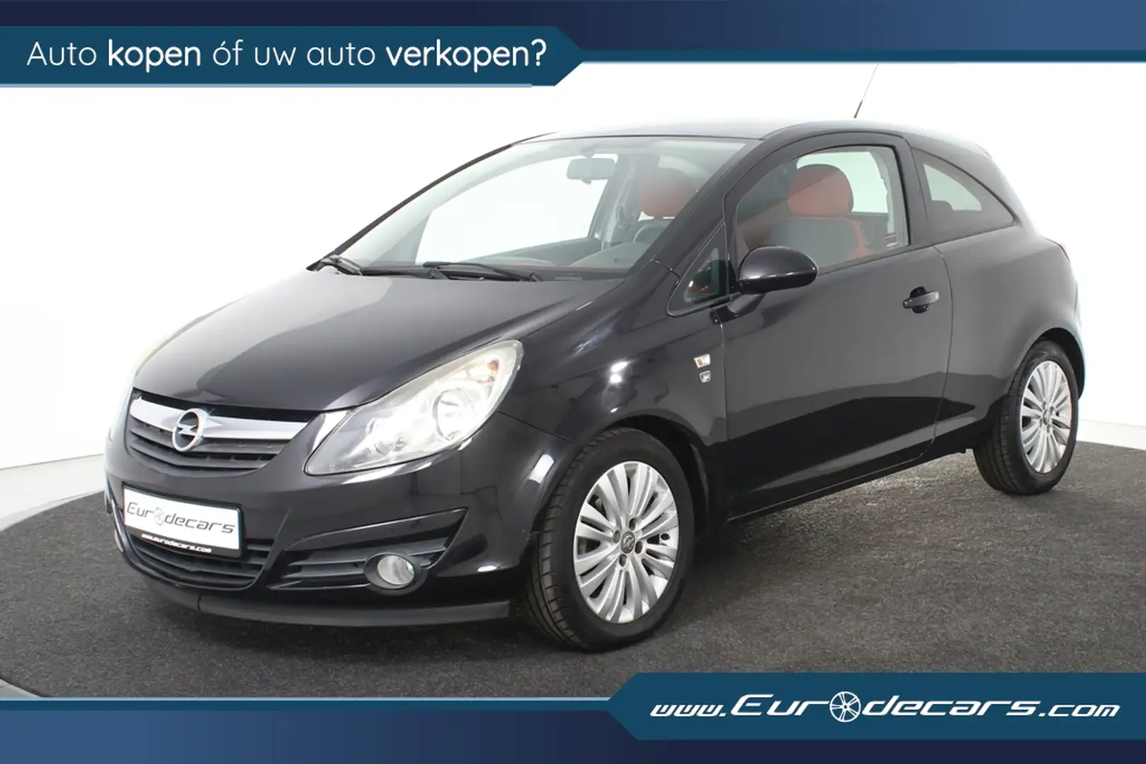 Opel Corsa 1.4-16V '111' Edition *Airco*Cruisecontrol* APK Ni Zwart - 1