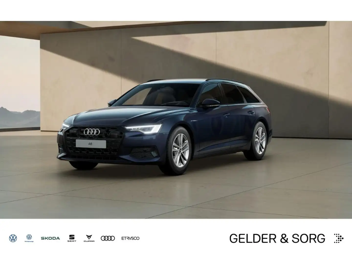 Audi A6 Avant 40 TDI Winterräder*HuD*Matrix*360°* Blau - 1