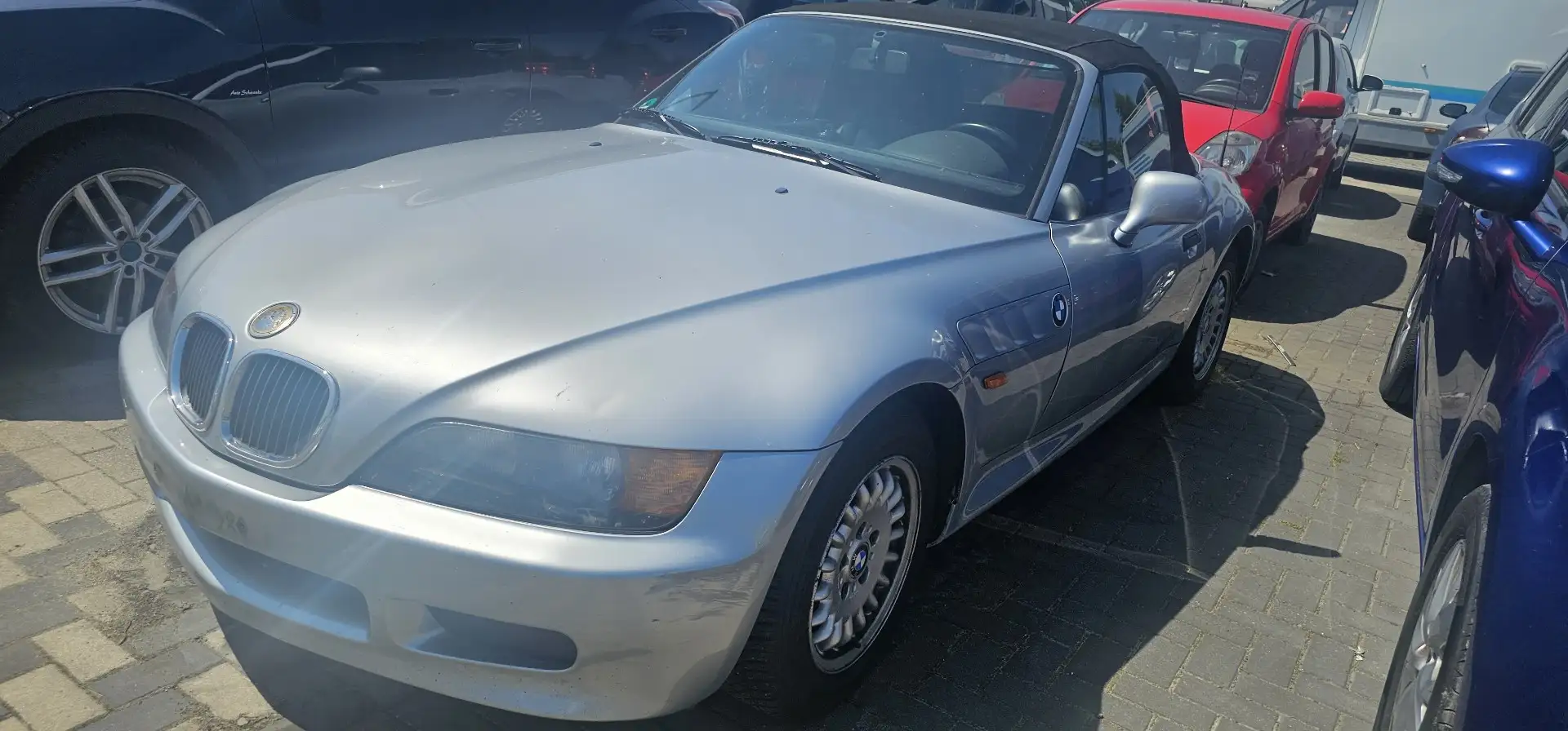 BMW Z3 Cabrio 1.8 Silber - 1