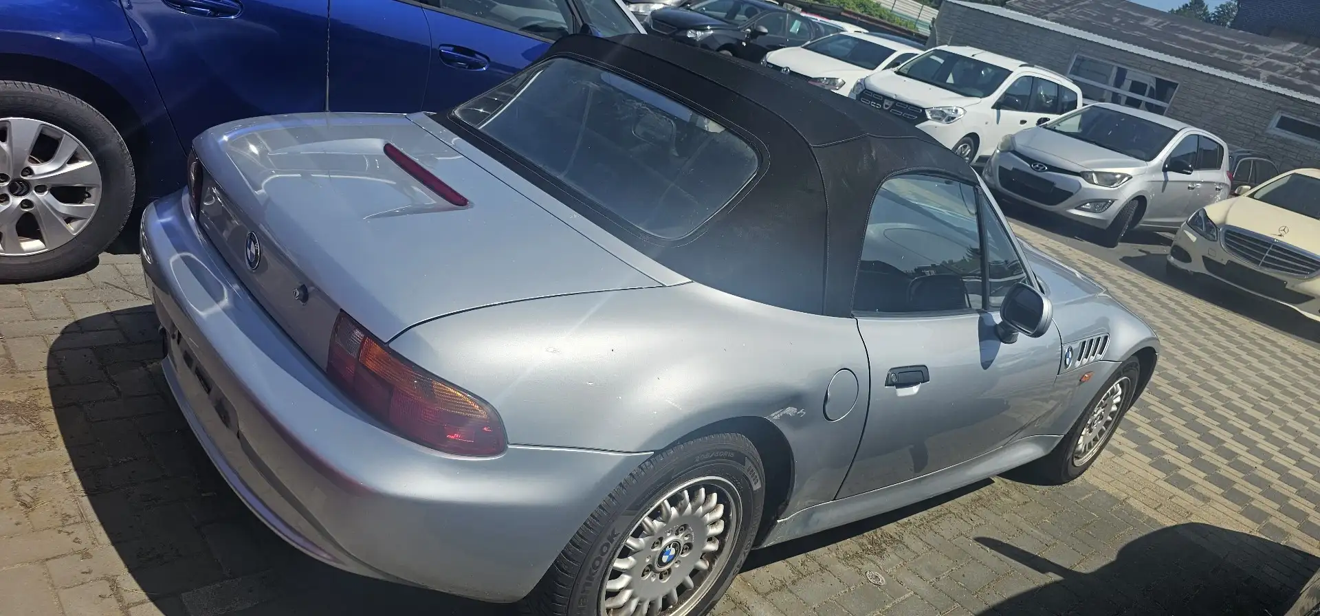 BMW Z3 Cabrio 1.8 Silber - 2