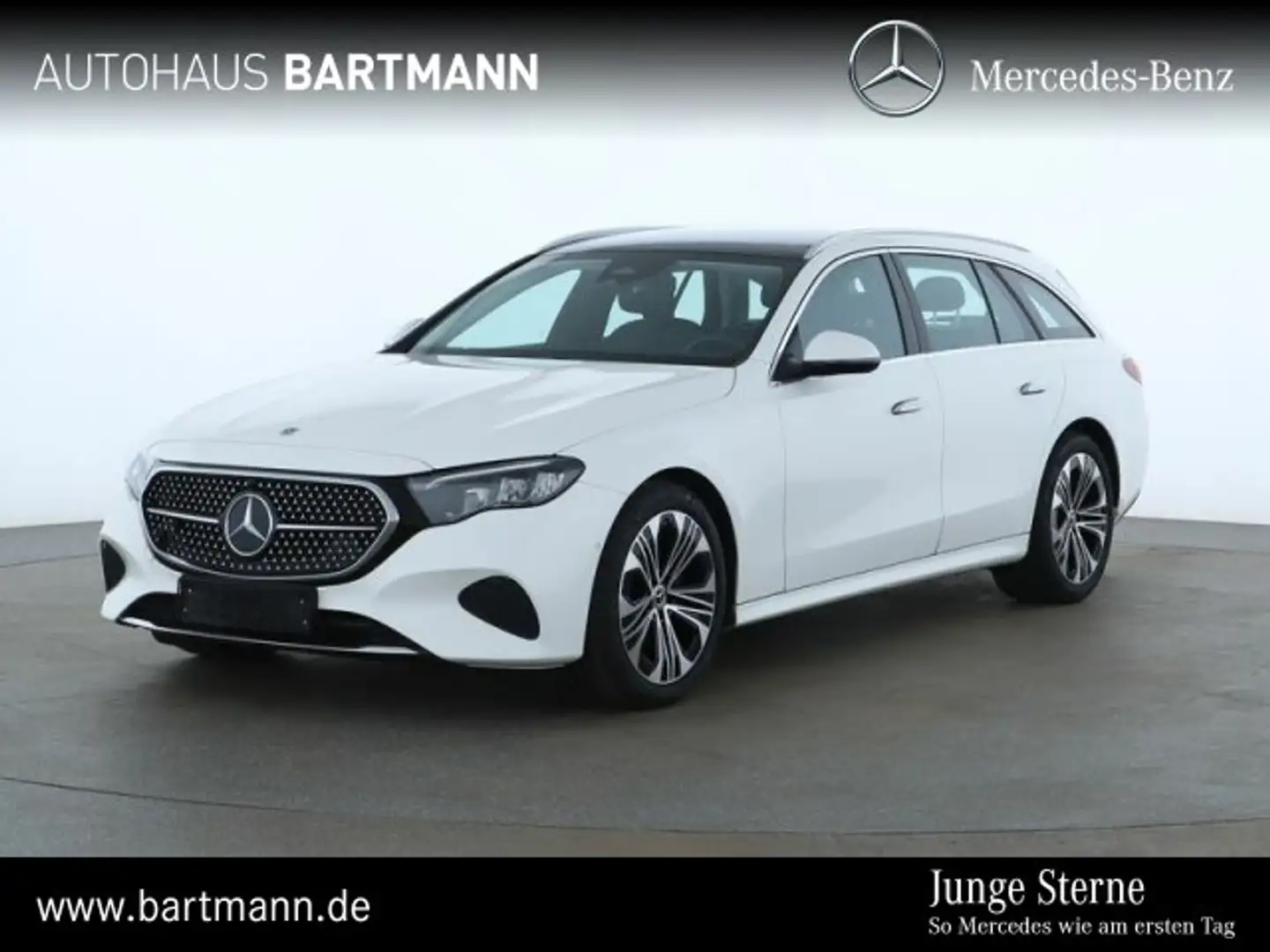 Mercedes-Benz E 200 E 200 T AVANTGARDE+PANO+ DISTRONIC+TOTWINKEL+LED Weiß - 1