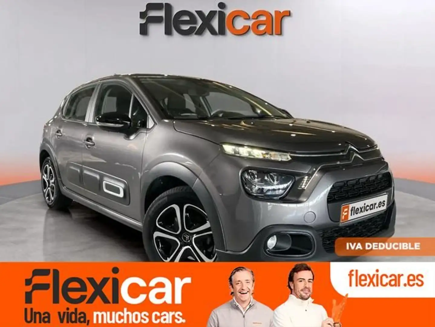 Citroen C3 BlueHDi 75KW (100CV) Plus Gris - 1