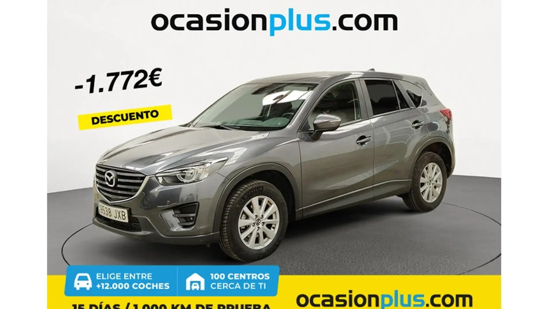 Mazda CX-5 2.2DE Style (Navi) 2WD Aut. 150 Gris - 1