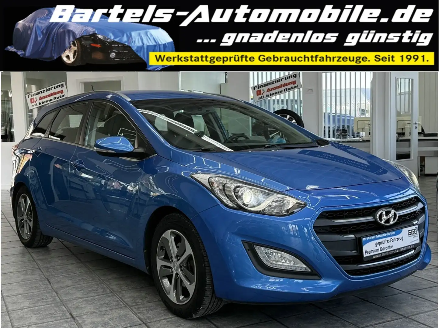 Hyundai i30 cw 1.6 GDI blue Classic, 1.Hd., Klimaautom. Bleu - 1