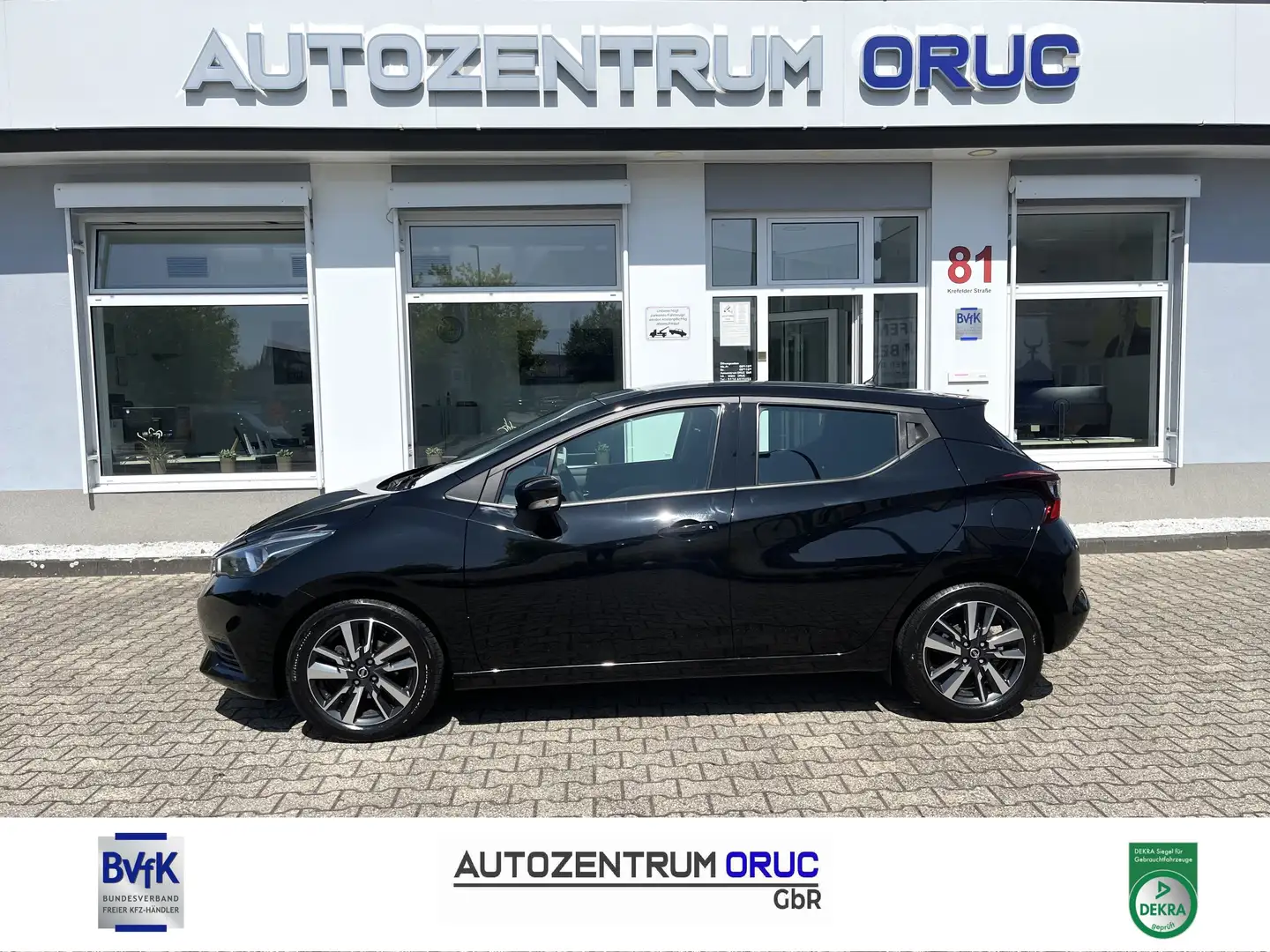 Nissan Micra 0.9 IG-T Acenta*Navi*Klima*AHK*PDC* Noir - 1