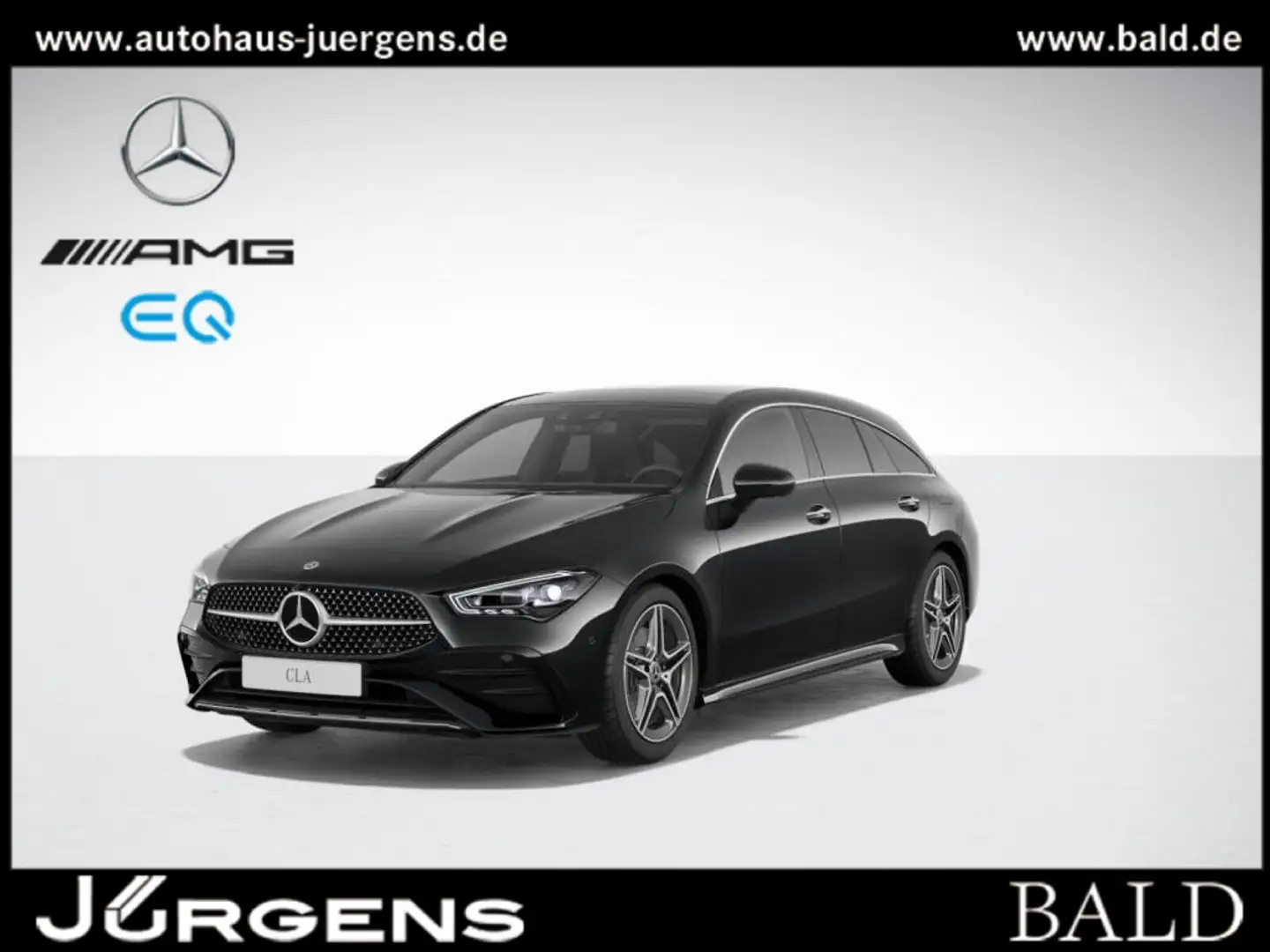 Mercedes-Benz CLA 200 SB AMG-Sport/MLB/360/Pano/HUD/Distr/Memo Schwarz - 2