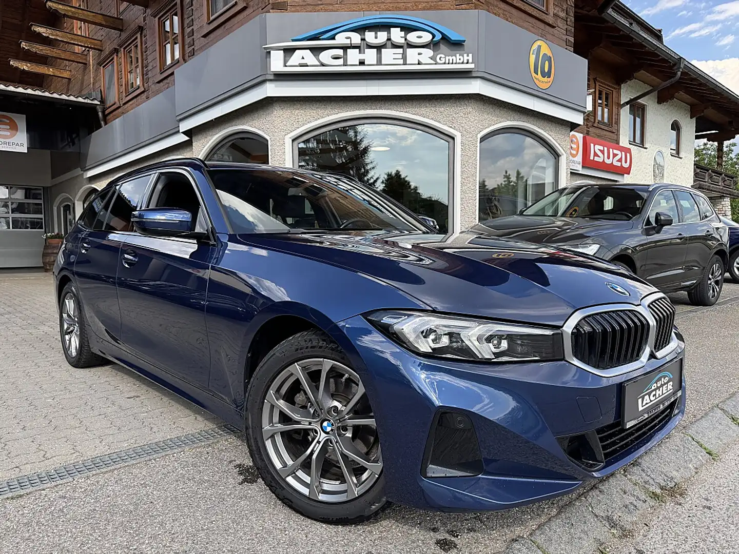 BMW 318 d Automatik Touring*LED*Leder*Curved Display*SH... Blau - 1