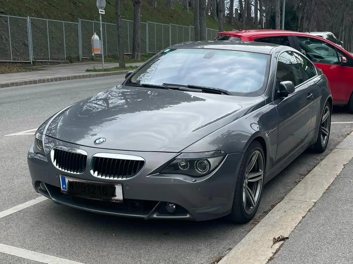 BMW 630 630i Aut. Szary - 2