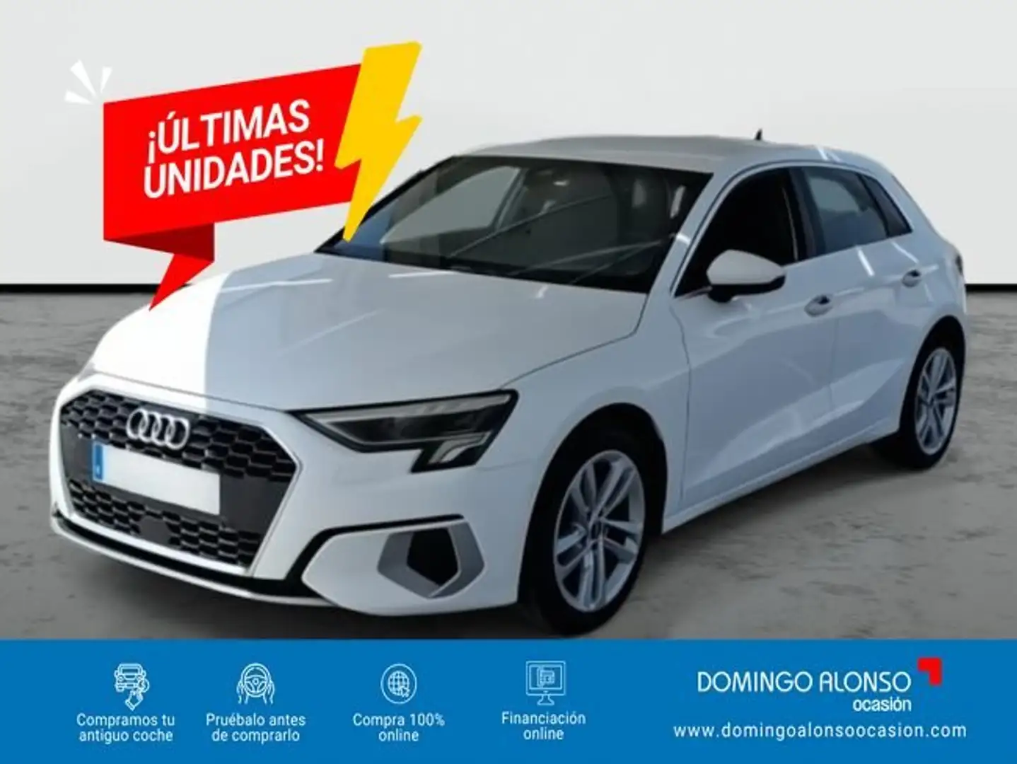 Audi A3 Sedán Edition 30 TFSI 81 kW (110 CV) Blanco - 1