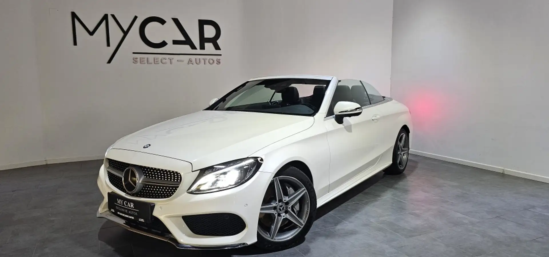 Mercedes-Benz C 300 Cabrio 9G-Tronic Bílá - 2