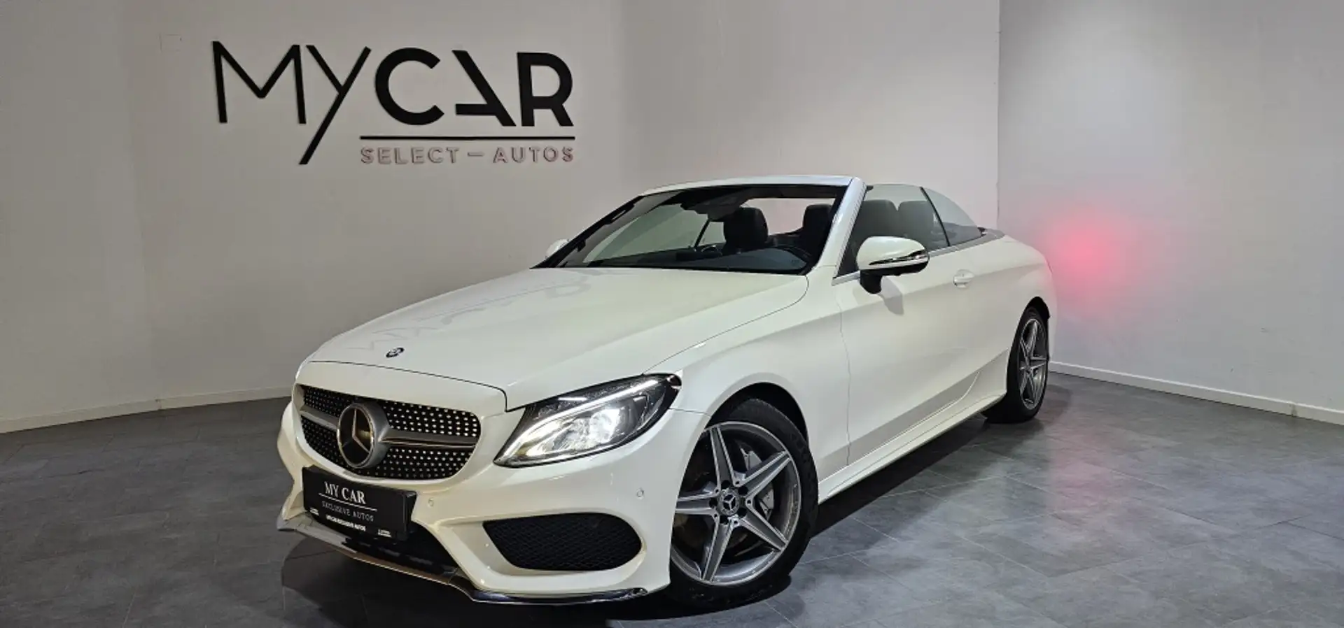 Mercedes-Benz C 300 Cabrio 9G-Tronic Bílá - 1