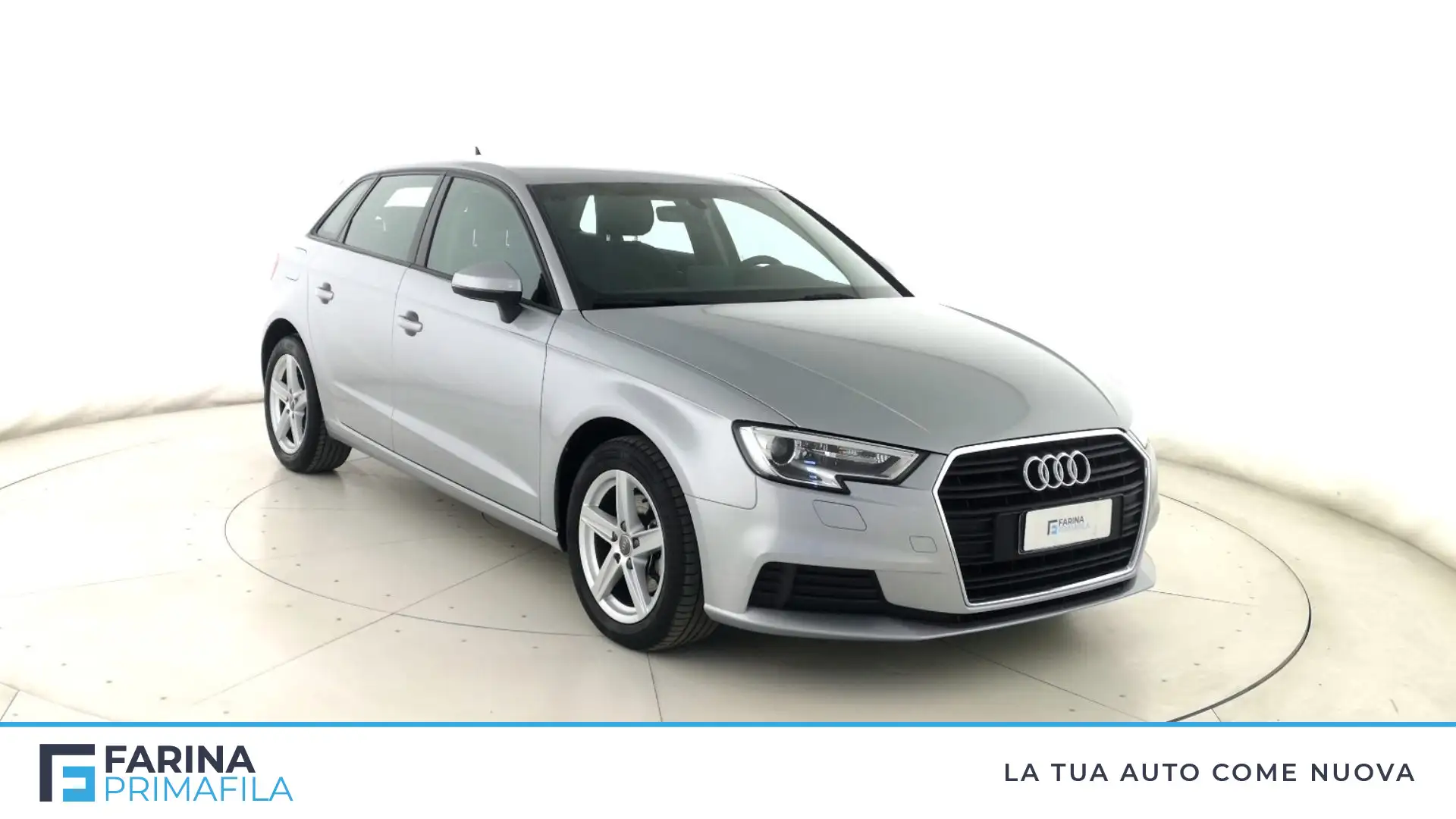 Audi A3 Sportback 30 1.6 tdi Business 116cv my19 Argent - 2