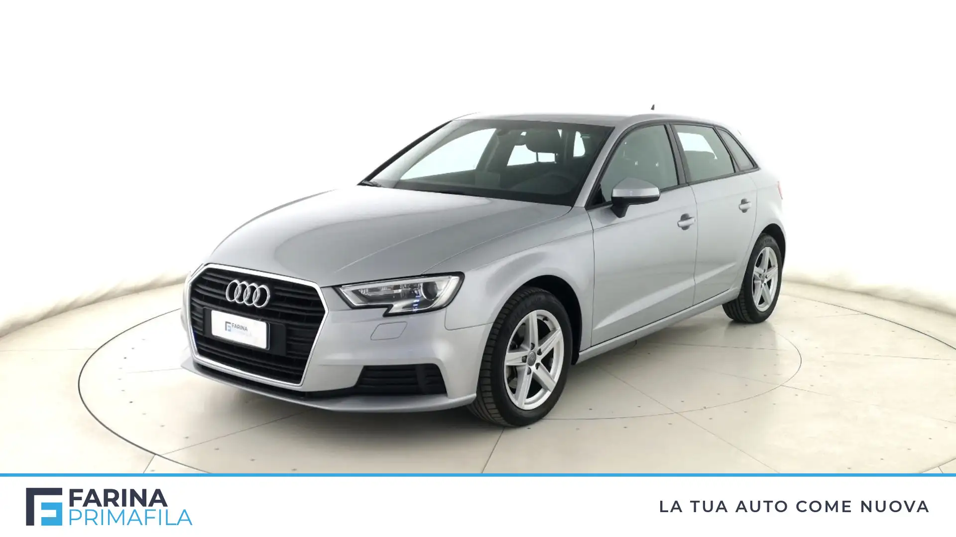 Audi A3 Sportback 30 1.6 tdi Business 116cv my19 Argent - 1