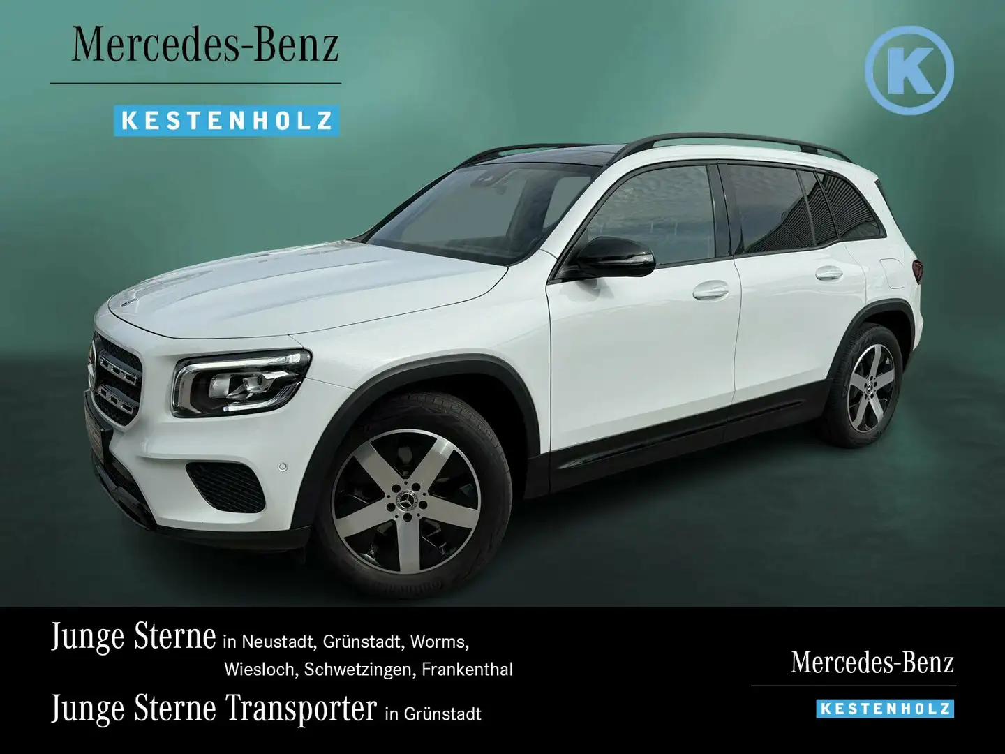 Mercedes-Benz GLB 220 GLB 220 d 4M PROGRESSIVE+7.SITZ+PANO+NIGHT+KAMRA Weiß - 1