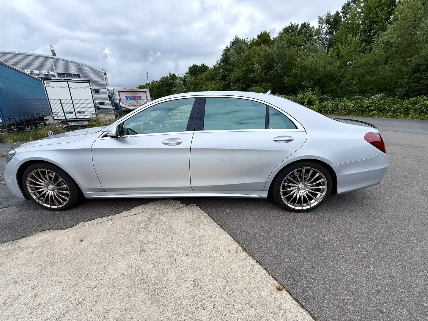 Mercedes-Benz S 550 Vollaustattung Срібний - 1