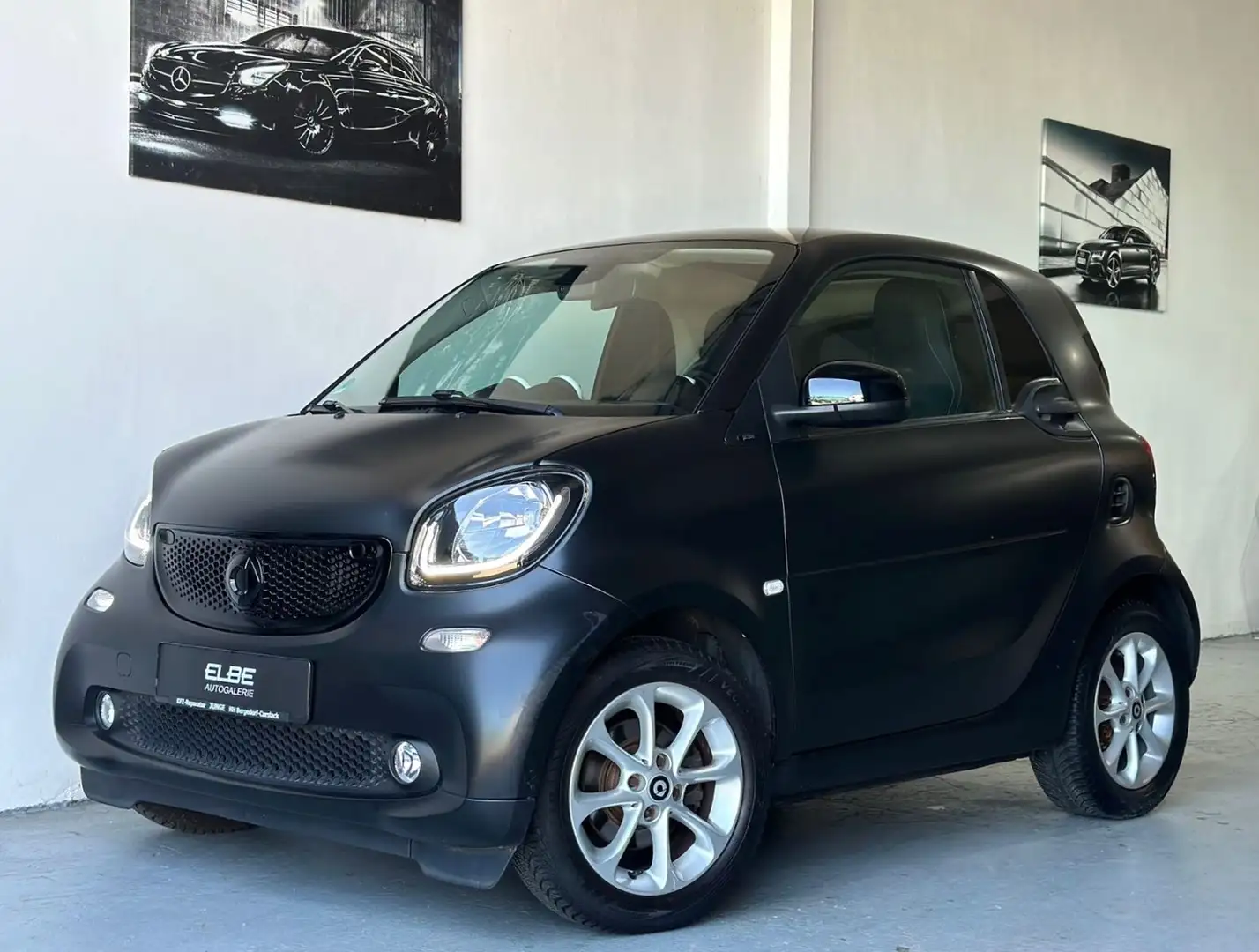 smart forTwo coupe 1.0 Aut. Basis Leder/Panorama/SHZ Blau - 2