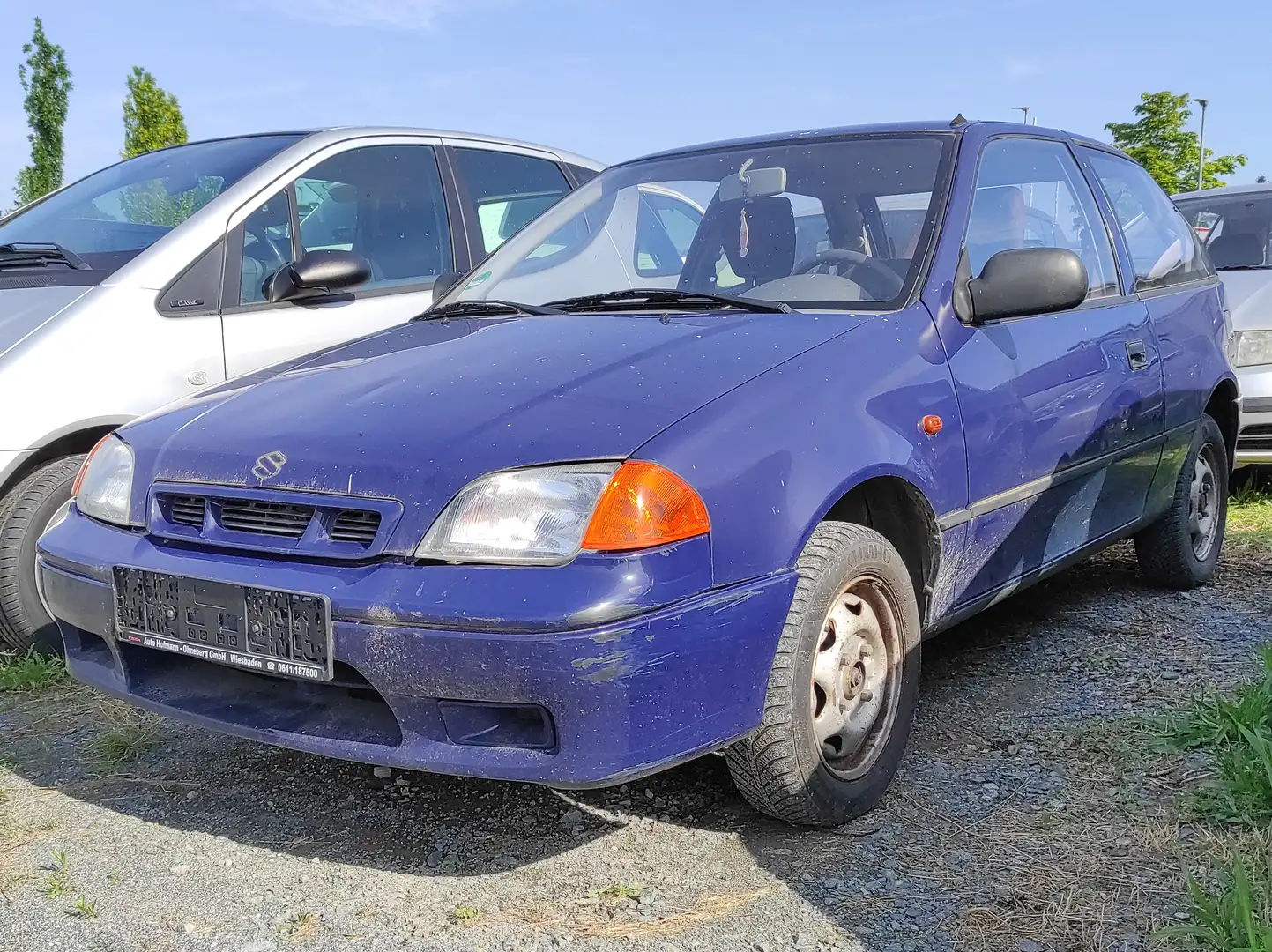 Suzuki Swift 1.0 GLS AUTOMATIK-GETRIEBE SERVOLENKUNG FAHRBEREIT Blau - 2