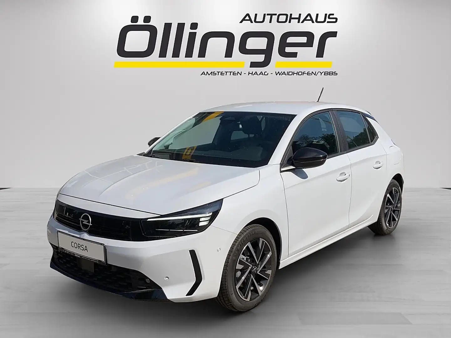 Opel Corsa F 1.2 Turbo Edition + Techpaket + Winterpaket! Weiß - 1