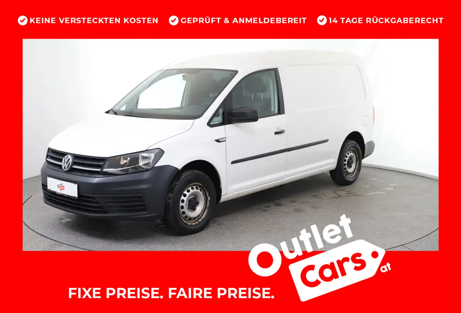Volkswagen Caddy VW Caddy Maxi T6 Kastenwagen TDI Weiß - 1