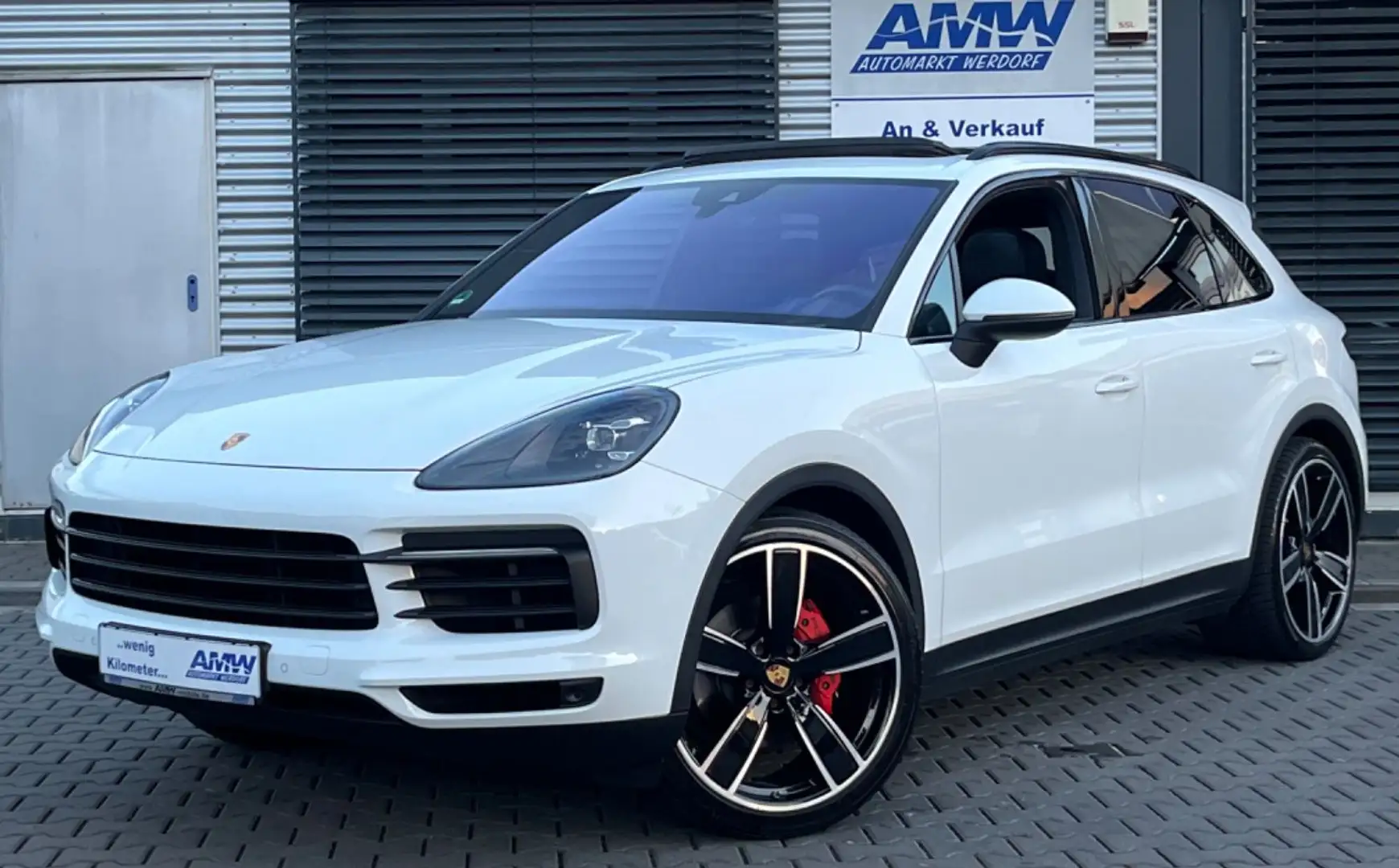 Porsche Cayenne 3.0 LUFTFED*PANORAMA*AHK*22ZOLL*APPROVED Weiß - 2