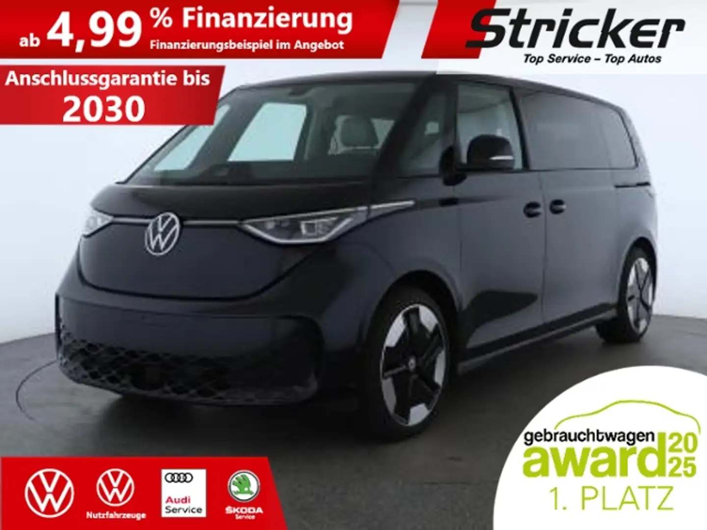 Volkswagen ID. Buzz Pro LR 689,-ohne Anzahlung ACC Kamera AHK Schwarz - 2