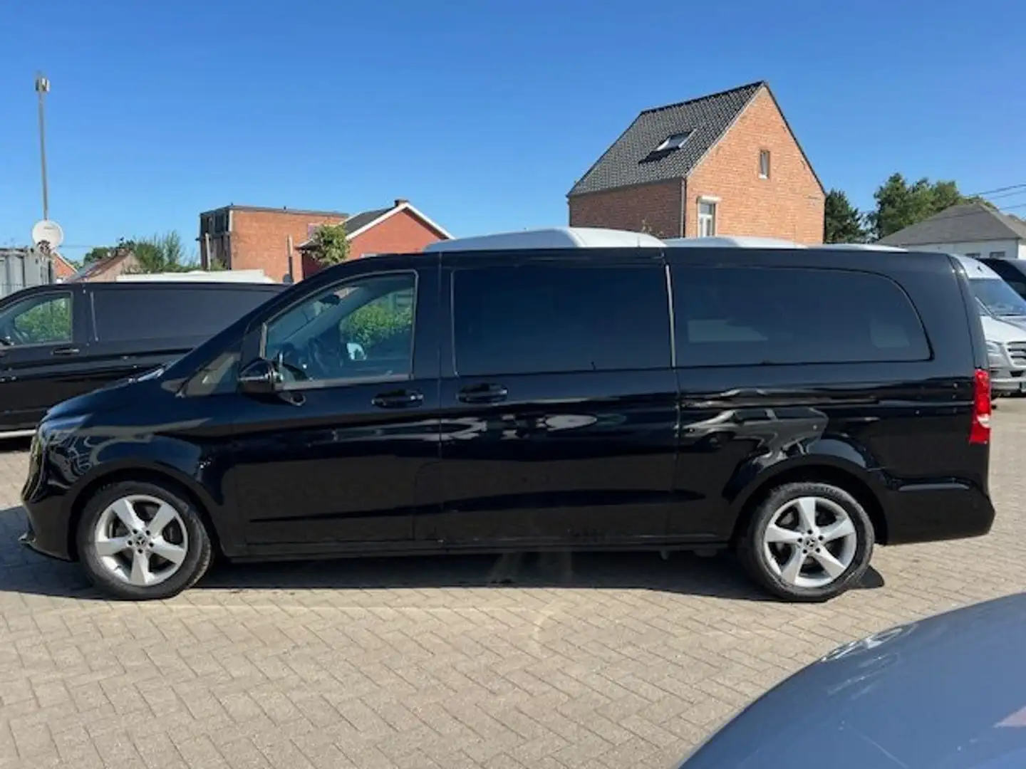 Mercedes-Benz V 220 XXL A3 DUBBELE KABINE 46000 EURO EX BTW Noir - 1