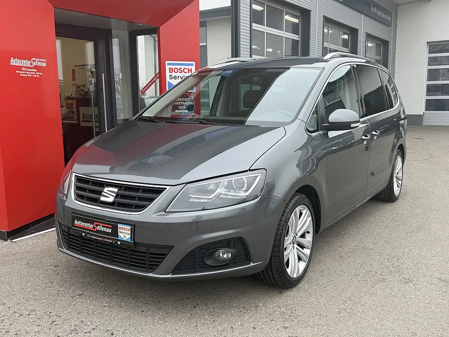 SEAT Alhambra Executive 2,0 TDI CR DSG Grijs - 1