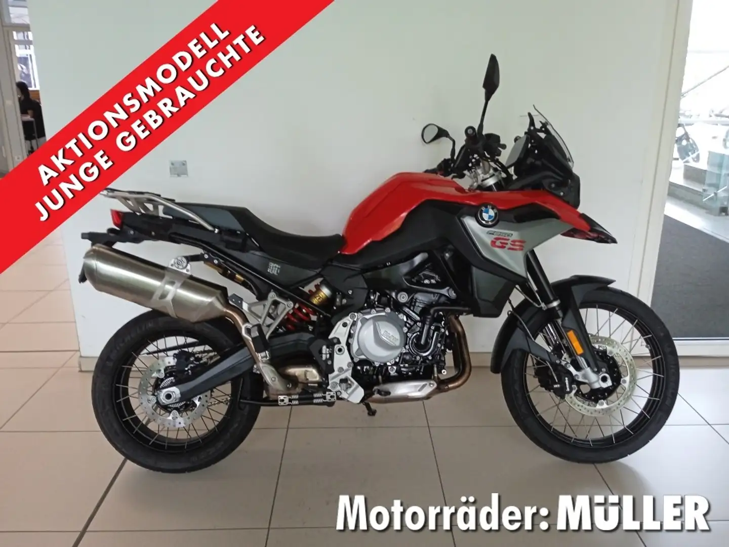BMW F 850 GS 4 Pakete, DTC, RDC, Hauptständer Rouge - 1